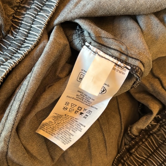 Hurley black cotton distressed fringe pull on shorts NWT XL - Picture 8 of 11